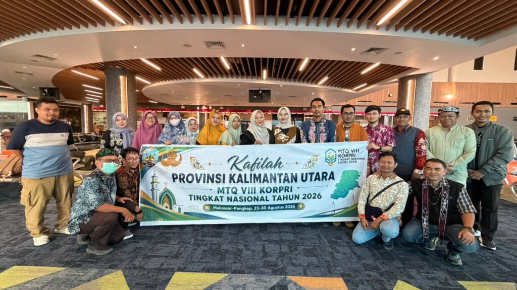 25 Kafilah Kaltara Siap Berjuang di MTQ VIII KORPRI Nasional 2026
